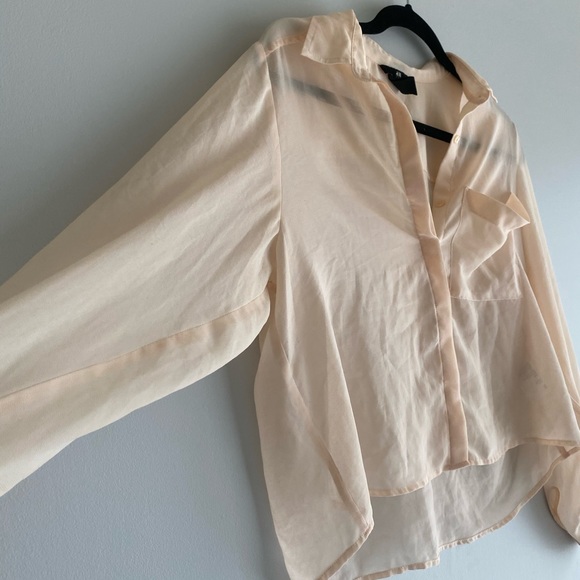 Women's feminine sheer blouse✨ - Picture 6 of 8